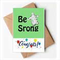 thumbnail image 1 of Strong Strengthen Perseverance Wedding Cards Congratulations Greeting Envelopes, 1 of 3