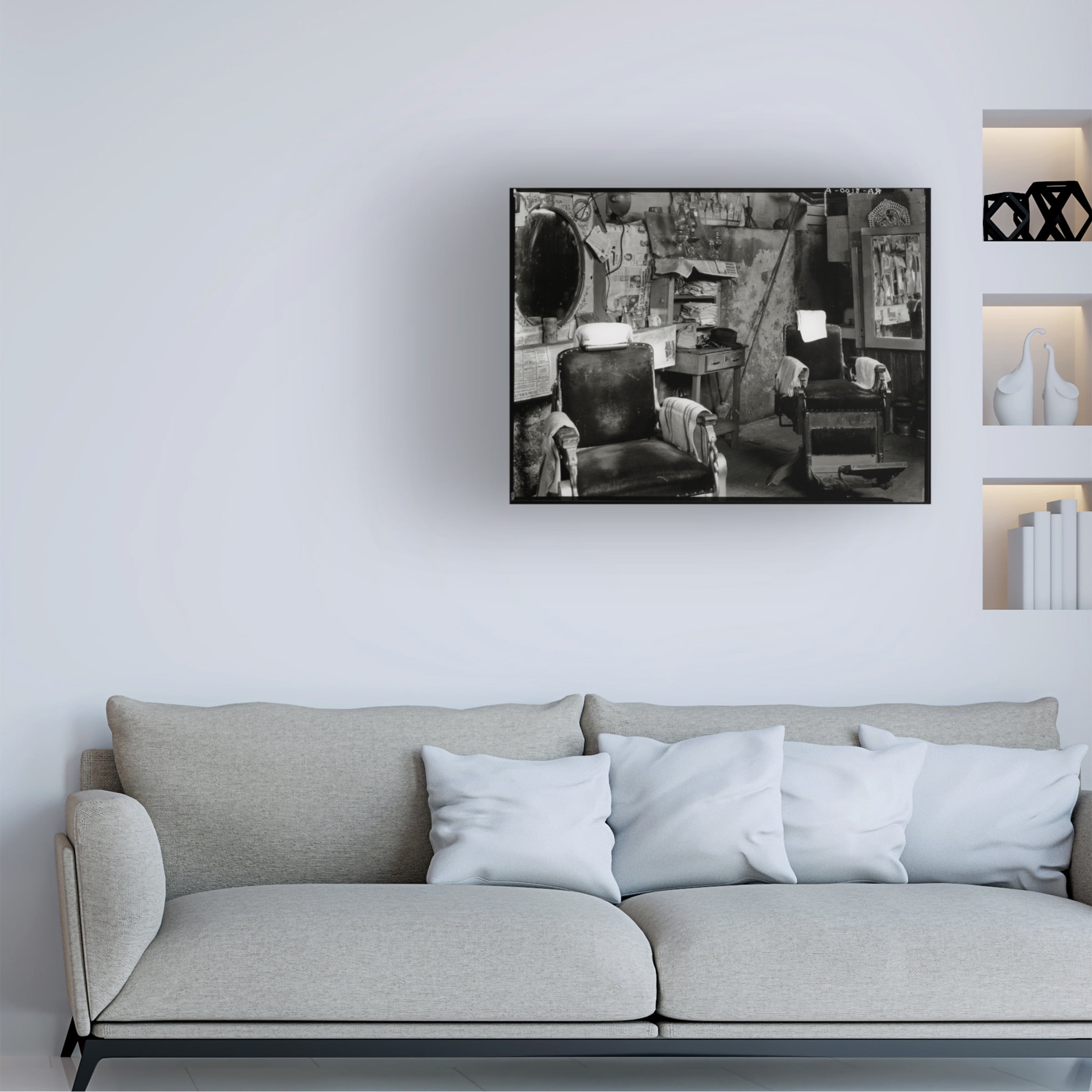 Print Collection 'Barber Shop' Canvas Art
