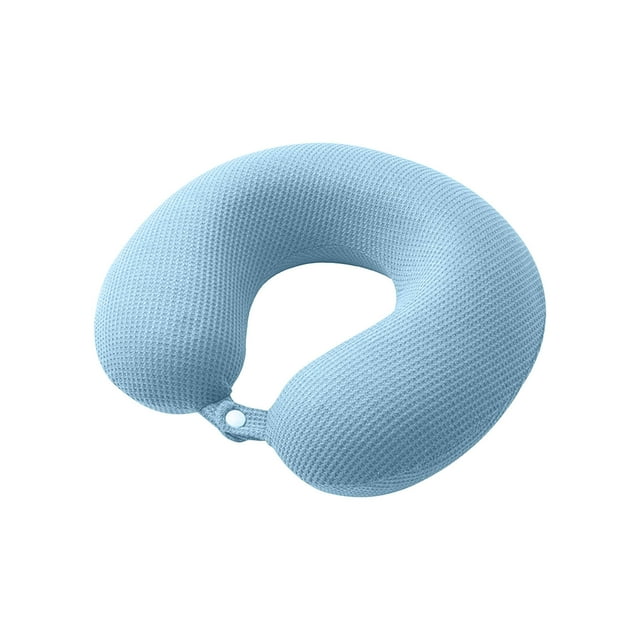 Xihbxyly Almohada Cervical, Cojín Ergonómico de Apoyo para Viajes, Funda con Cremallera de Textura Suave, Diseño Compacto y Ligero, Ideal para Usar En Coche, Tren o Avión, Regalo Perfecto para Famili