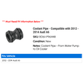 thumbnail image 2 of Coolant Line - Compatible with 2012 - 2014 Audi A6 2013, 2 of 2