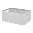 thumbnail image 1 of Caja resistente que contiene accesorios para el hogar, papelería, libros y ropa. Plegable. Gris, 1 of 7