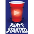 thumbnail image 2 of Red Cup Let's Get This Party Started Poster 241137, 2 of 8
