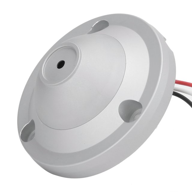 Micrófono De CCTV, Micrófono DVR De Bajo Ruido Impermeable DC 9 - 15V aleación De Aluminio Para La Prisión Para El Centro De Detención Para La Estación De Policía