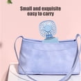 thumbnail image 6 of Tarmeek New Usb Handheld Fan 3 Wind Speeds Vertical Blowing Portable Fan USB Mini Desktop Rechargeable Brushless Folding Easy Storage Small Fan, 6 of 8