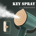 thumbnail image 4 of Handheld Steamer Iron for Clothes Dry & Wet Ironing Machine Garment Steamer Portable Travel Fabric Wrinkle Remover Fast Heating, 4 of 5