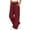 Red Sweatpants Women, variant on TARIENDY Wide Leg Sweatpants Women Athletic Work Trousers Plain Color Drawstring Waisted Outdoor Sweatpant with Pockets Red