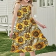 thumbnail image 7 of 13-14 Years Girls Summer Dress Casual Party Sleeveless Dress Sundress, 7 of 7