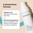 thumbnail image 6 of Proactiv Acne Clearing Salicylic Acid Body Spray, Multi-directional Mist for Back, Chest, Shoulders After Gym or Sweat, Formulated for Acne-prone Skin, Non-comedogenic Formula, 3.4 Fl Oz, 6 of 7