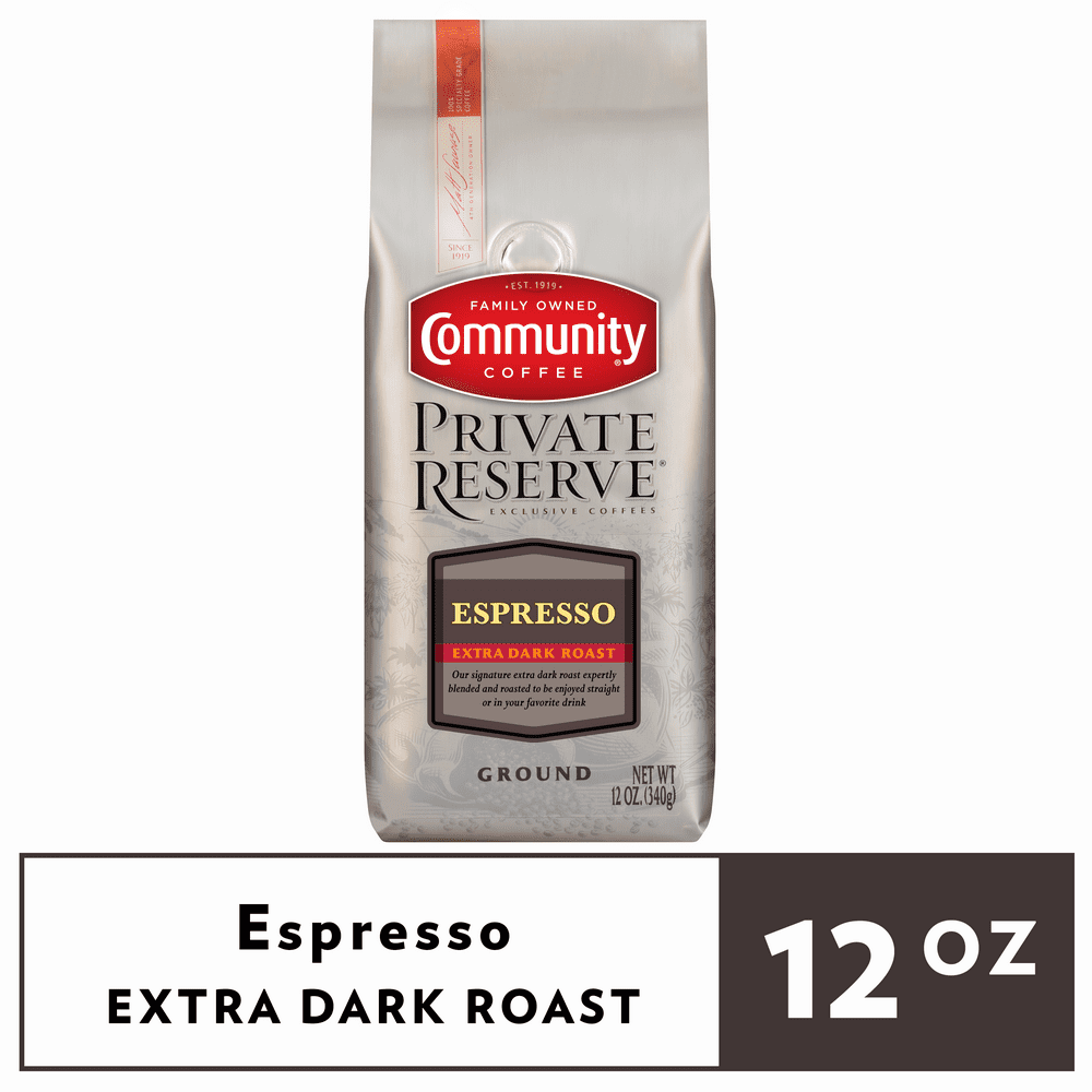Community® Coffee Private Reserve® Espresso Extra Dark Roast Ground