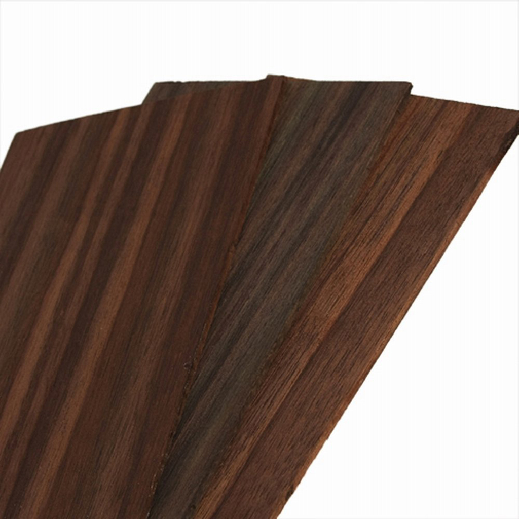 Ebony Guitar Veneer Sheet Headplate For Luthier DIY, Acoustic/Electric Headstock