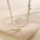 thumbnail image 4 of Collar de conchas blancas boho para mujer, gargantilla de piedra natural, collar de cuentas irregulares, collar de conchas marinas de playa, joyería para surfistas, 4 of 5