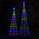 thumbnail image 4 of Cono de luces animadas para árbol de Navidad, luces LED para patio, cadena de luces LED, resistente al agua IP44, decoración navideña para el hogar y exteriores, enchufe de EE. UU., 4 of 5
