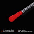 thumbnail image 4 of Unique Bargains Graduated Dropper Pipettes Kit, 10 Pack 1ml Glass Pipette with Bulb 4 Brushes Clear, 4 of 8