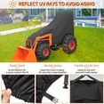 thumbnail image 4 of Funda de tractor STARTwo impermeable y resistente para John Deere, 4 of 8