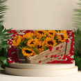 thumbnail image 4 of 1 Pcs 2D Flat License Plate Covers & Frames, Sunflowers For Decorative Front, Waterproof For Decoration Aluminum License Plate Covers & Frames Cover For Men Women, 12" X 6", 4 of 6