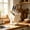 White, variant on Cream Carbon Steel Kitchen Knife Mount, Rotating One-Size Knife Obstruct with Slots, Safe Slant Insert and Drip Tray for Multiple Knives