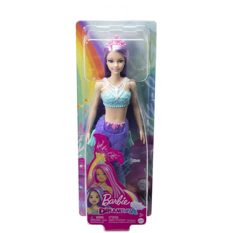 Barbie dreamtopia mermaid purple hair hotsell