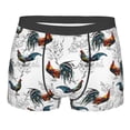 thumbnail image 5 of Uemuo Cool Chicken Pattern Men's Boxer Briefs,Trunk Anti-Chafing,Comfortable, Durable, and Stylish Underwear-XX-Large, 5 of 9