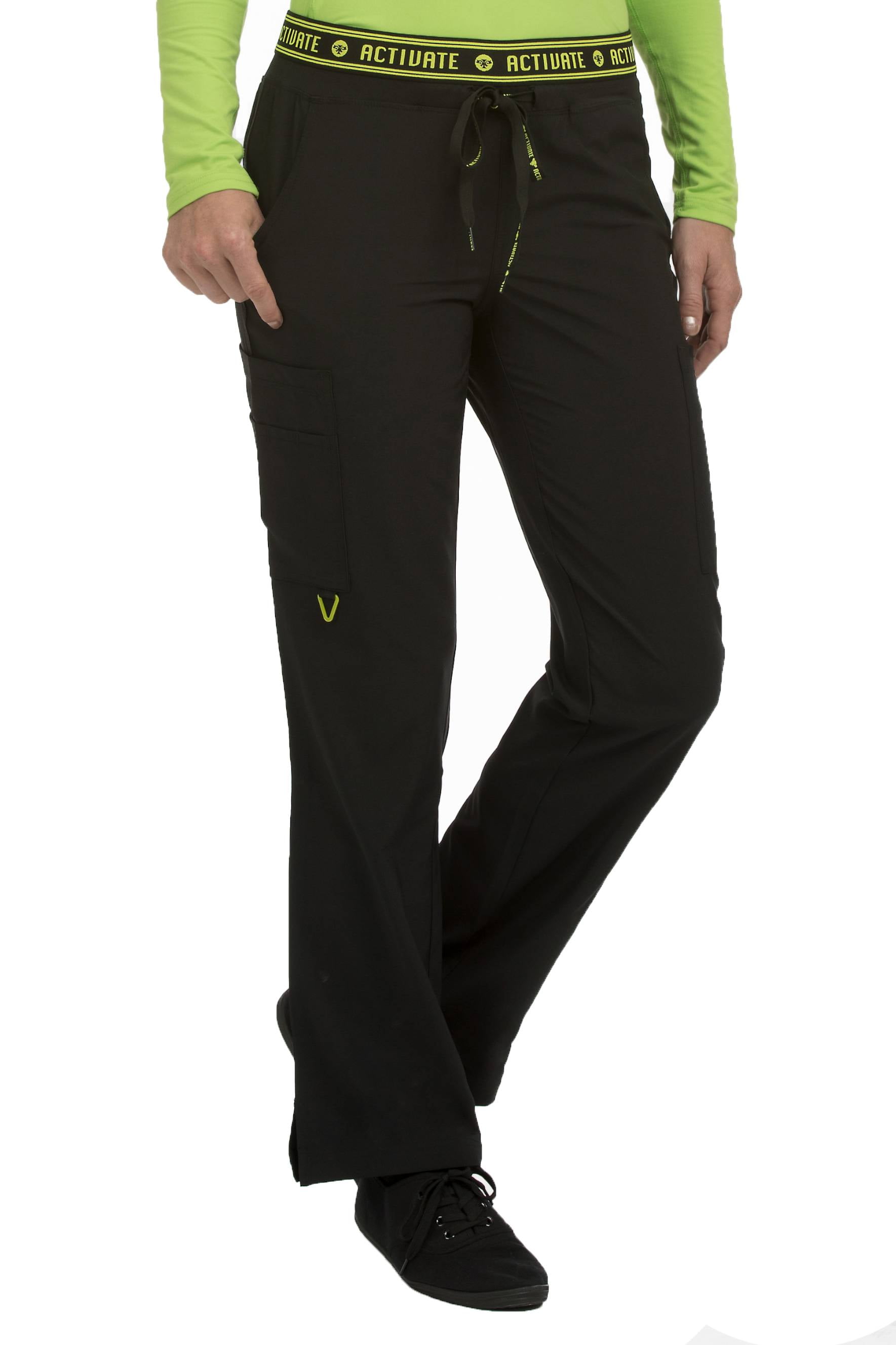 Med Couture Women's Activate Flow Yoga Two Pocket Cargo Pant 