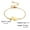 Gold-color, variant on Cat and Ball Bracelet for Women Girls Stainless Steel Animal Bracelets Jewelry