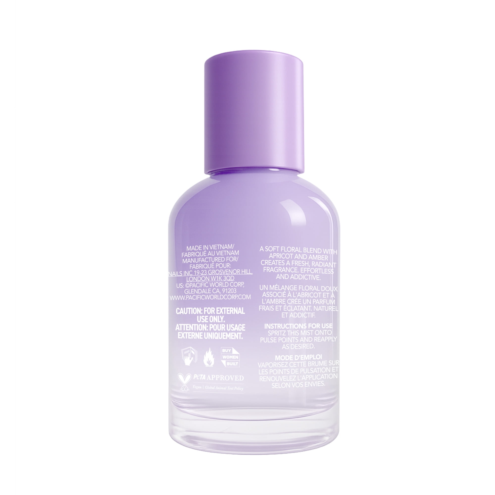 HOLLER Glossi Girl Wonder Apricot Scented Eau De Parfum, 1.69 fl oz