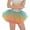 Multicolor, variant on RUTAYY Women Pleated Gauze Short Skirt Adult Tutu Dancing Skirt Solid Color Flowy Swing Pleated Beach Skirts