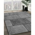 thumbnail image 3 of Ahgly Company Machine Washable Indoor Rectangle Transitional Carbon Gray Area Rugs, 5' x 7', 3 of 7