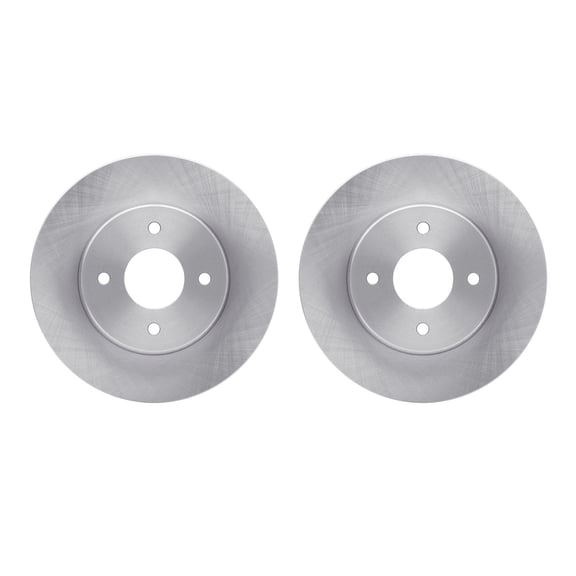 Dynamic Friction Company Rear Brake Rotors 6002-67015
