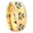 Gold Plated, variant on Multiple Anchor Dome Gold Plated Tungsten Men Ring 10MM