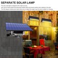 thumbnail image 4 of Luz Solar Para Interior/Exterior, Luz Colgante De Cobertizo Alimentada Por Energía Solar Separada Con Cable De Tracción Impermeable Ip65, Cable De Extensión De 3 M/9,8 Pies 2 Lámparas Monstrate HA028089-01, 4 of 6