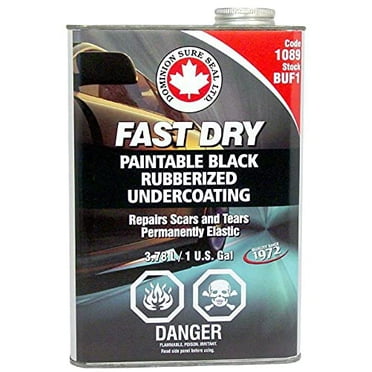 Dominion Sure Seal BUF1 Super Protector Black Fast Dry Undercoating (Gallon)