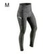 thumbnail image 1 of Leggings Pantalones Elásticos De Yoga De Cintura Alta Fitness Deportes Trajes De Mujer, Gris, M Sweethay AP002120-10, 1 of 7