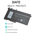 thumbnail image 2 of 93FTF Battery For Dell Latitude 5280 5480 5580 5590 5490 5288 5290 5488 Notebook, 2 of 6