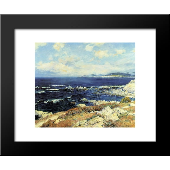 Carmel Coast 20x24 Framed Art Print by Guy Rose