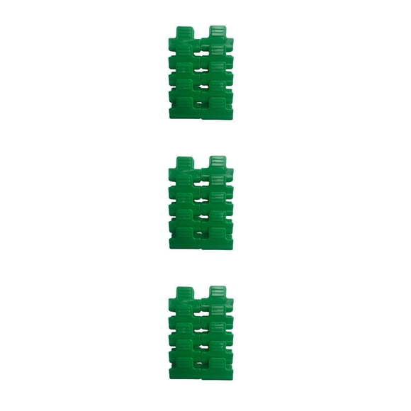 Wosthever Abrazadera para túnel 10X, Clip para invernadero, suministros de jardín, Clips para varilla, estante de extensión para plantas, Type4 NO4