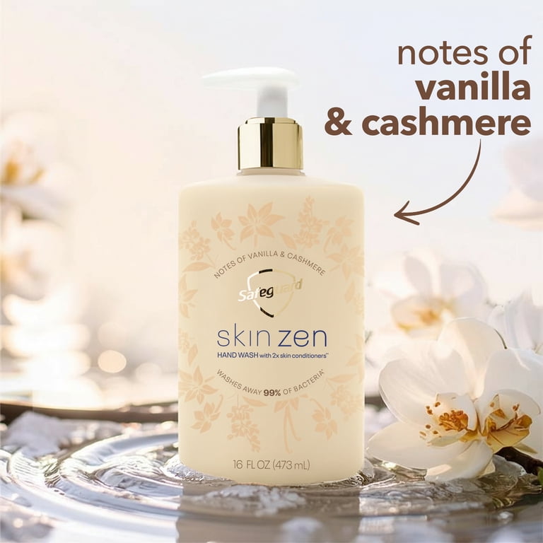Safeguard, Skin Zen Liquid Hand Soap 16 fl oz, Vanilla and
