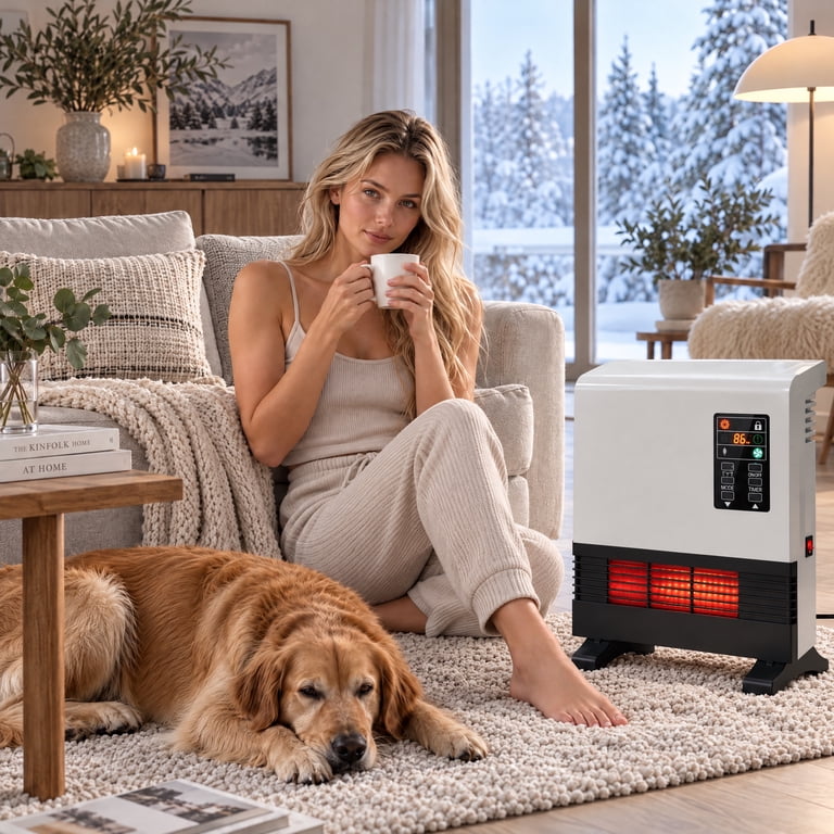 Airo Comfort 1500W Electric Space Heater photo 2