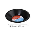 thumbnail image 5 of Raindrops 3pcs Retro Vinyl Record Bowl Original Record Fruit Bowl, 5 of 8