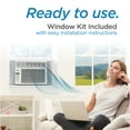 thumbnail image 6 of Black + Decker 6,000 BTU Window Air Conditioner with Remote Control, 6 of 8