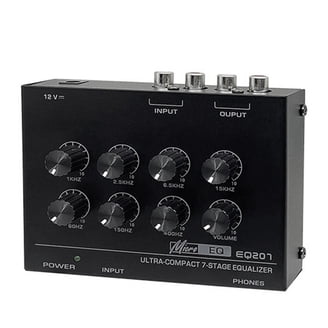 Sound Storm Lab S7EQ Car Stereo 7 Band Graphic Equalizer W/ Fade