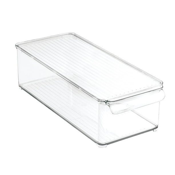 clear plastic pantry bins