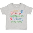thumbnail image 3 of Inktastic Actuary Like Mommy Boys or Girls Toddler T-Shirt, 3 of 5