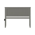 thumbnail image 4 of AFI  Nantucket Headboard with Attachable Charger Grey Queen, 4 of 5