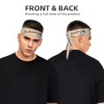 thumbnail image 3 of Toronto Baseball JB Sports Attache-Tête Bandana Double Face Imprimé Mode Accessoire Cheveux Anti-Transpiration Ztj515, 3 of 7
