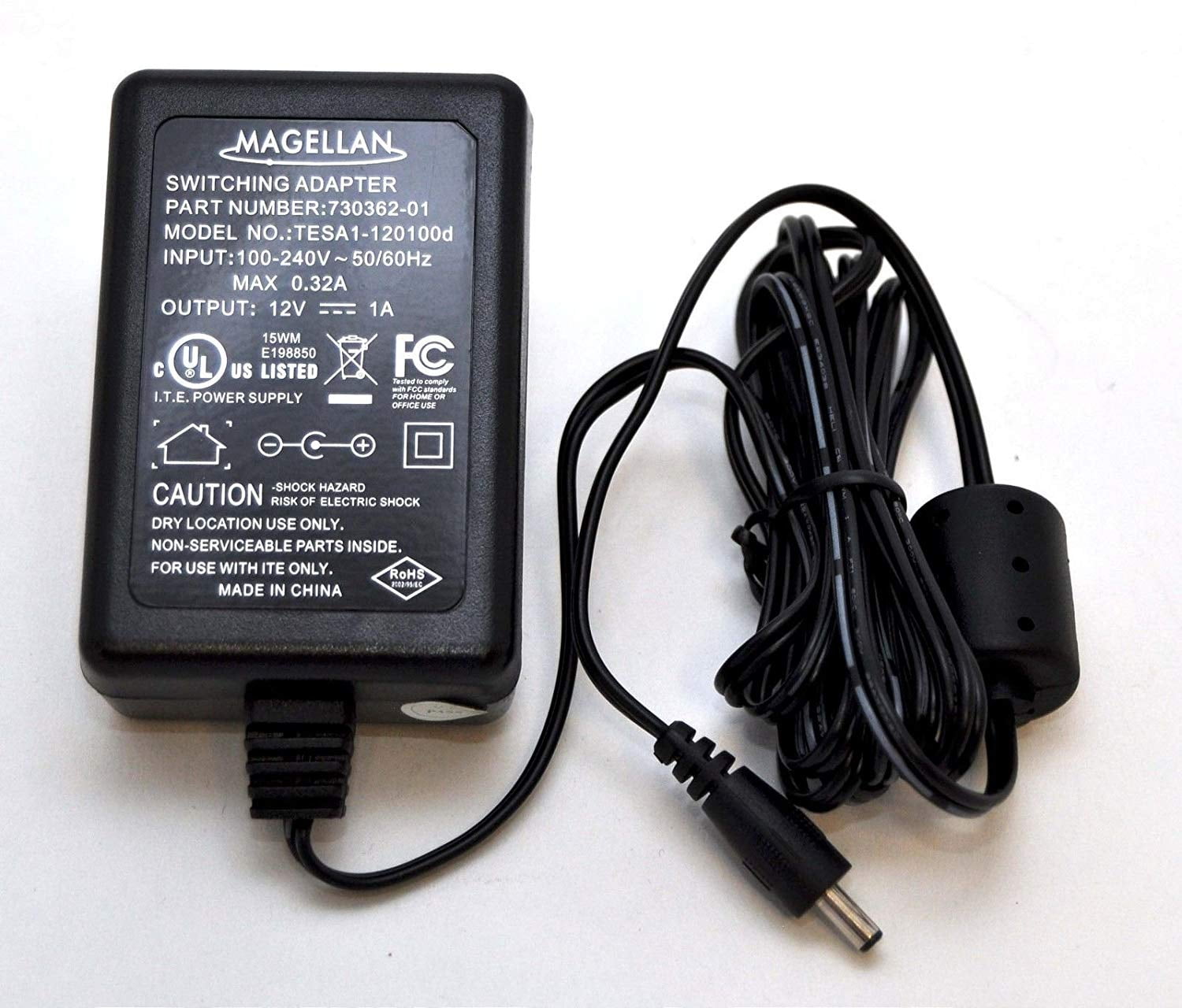 2A Car Charger Auto Power Supply Adapter For Magellan Roadmate 1220 T RM 1220-LM 