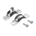 thumbnail image 4 of Unique Bargains 26 to 30mm Rigid Pipe Strap Clamps, Pipe Bracket Tube Clips 4 Pack, 4 of 5