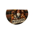 thumbnail image 2 of TanSiDing 5pcs Thanksgiving Carpet Mat Non Slip Absorbent Waterproof Dirt Resistant Entrance Floor Rug for Bathroom Kitchen Laundry Room 60x50cm, 2 of 6