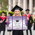 thumbnail image 2 of Graduation Decorations Class Of Congratulations Graduates Alternative Guest Book For Men Women Happy Graduation Congrats Grad Signing Card Board, 2 of 9