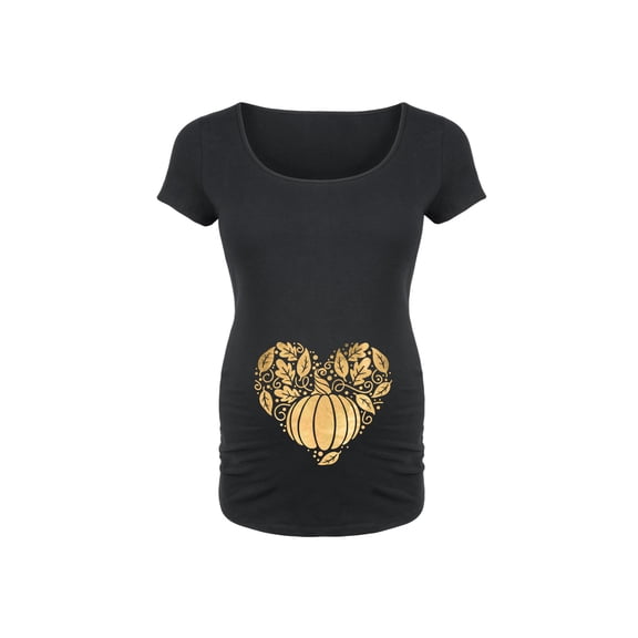 Bloom Maternity - Fall Love - Maternity Scoop Neck T-Shirt