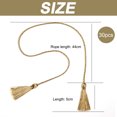 thumbnail image 2 of 15 Pairs Curtain Tiebacks Window Curtain Tiebacks Decorative Tassels Curtain Tiebacks Curtain Tiebacks Rope with Tassels for Home Window Curtain Office Decoration, 2 of 5